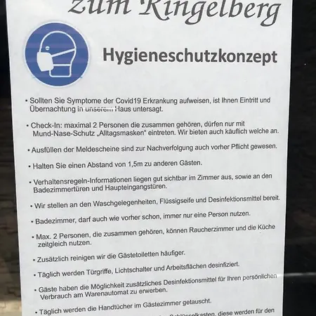 בית הארחה Zum Ringelberg ארפורט